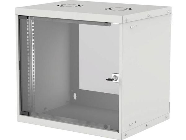 Intellinet 714167, Veggmontert stativ, 9U, 50 kg, 10,7 kg, Grå