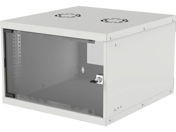 Intellinet 714792, Veggmontert stativ, 6U, 50 kg, 11 kg, Grå