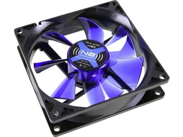 Noiseblocker BlackSilentFan XE2, Fan, 9,2 cm, 1800 RPM, 21 dB, 65 m³/h, Svart