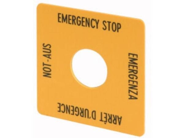 Eaton 216484, Gult, Skrueløs, Eaton, IP66, -25 - 70 °C, 50 mm
