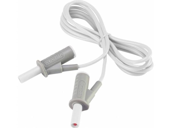 V-TCRAFT MSB-501 Turvatestijohto Teräliitin 4 mm Teräliitin 4 mm 1,50 m Valkoinen 1 kpl 1 kpl
