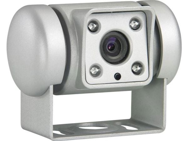 Dometic Group PerfectView CAM 45 NAV Kabel-bakkamera Spejlfunktion, Ekstra infrarødt lys, ingreret opvarmning Sølv