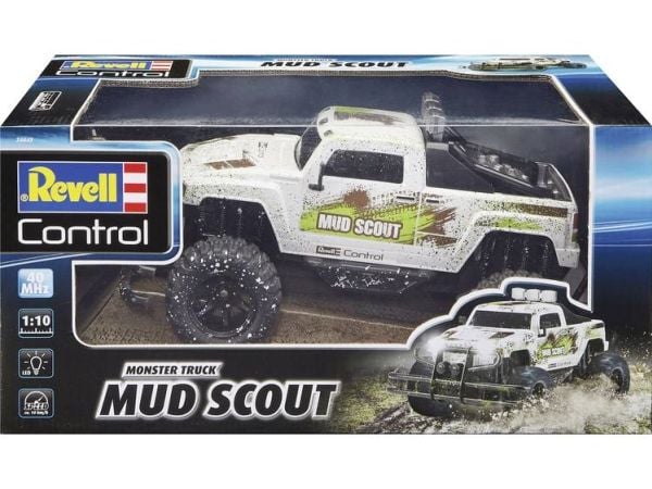 Revell Control New Mud Scout radiostyrd monstertruck 1:10 24643 bakhjulsdrift