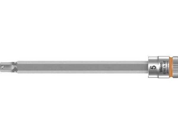 Wera 05003336001, Stikkontakt, 1/4", Metrisk, 1 hoder, 5 mm, 10 cm