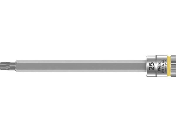 Wera 05003366001, Stikkontakt, 1/4", 1 hoder, T25, Kromvanadiumstål, Kromfarget
