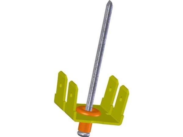 Vogt Verbindungstechnik 388041.67 Litteä pistokkeen jakelija voidaan niitata Pistokkeen leveys: 6,30 mm Pistokkeen paksuus: 0,80 mm 95 ° Eristämätö...