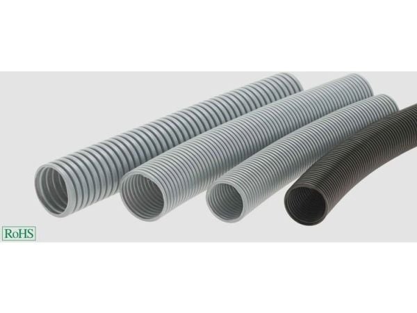 HELUKABEL 90448, Joustava metalliton johdin (FNC), Musta, 50 m, 1,27 cm