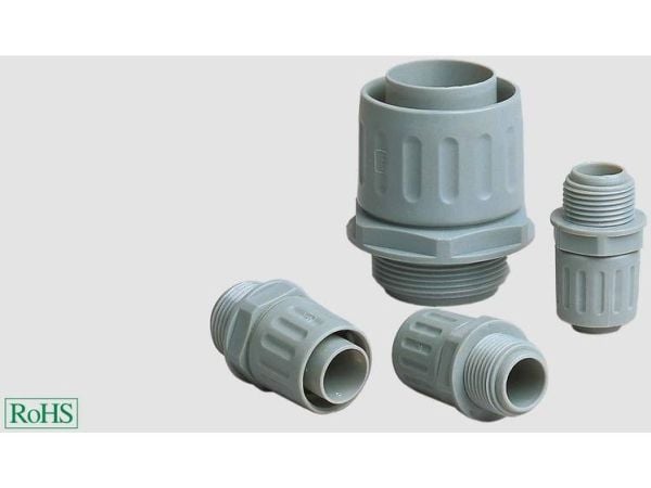 HELUKABEL 97603, Harmaa, Polypropeeni (PP), 50 kpl, M16x1.5, IP54, -10 - 110 °C