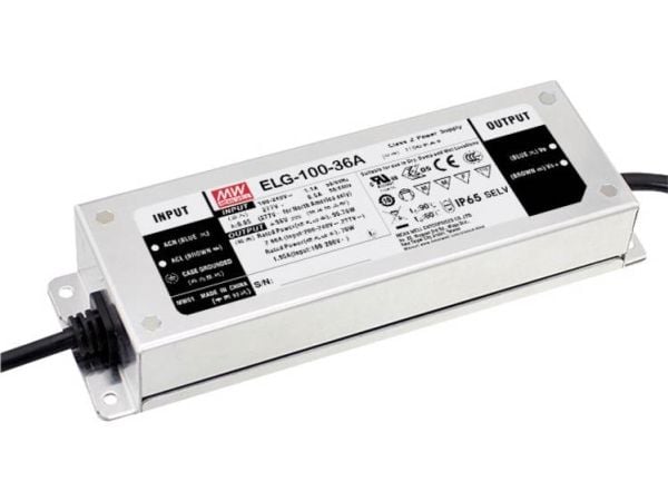 LED-driver ELG-100-24B-3Y, 24 VDC, 4 A, 100 W, IP67