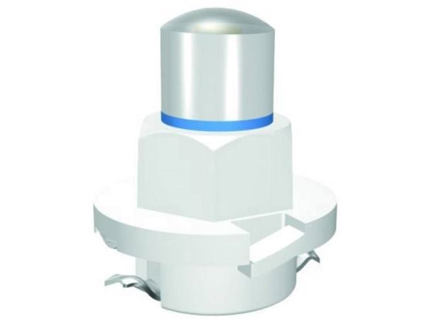 Signal Construct MWTB8464 LED-merkkivalaisin Valkoinen B8.0-12 (EBSR/BAX) samanlainen 24 V/AC, 24 V/DC 600 mcd