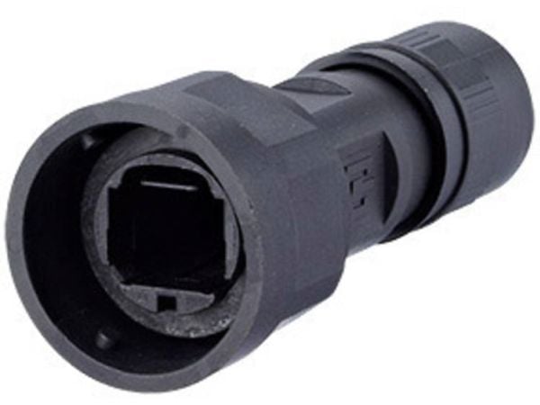 METZ CONNECT 1401015002KE, Sort, IP67, 30 x 75,96 x 30 mm