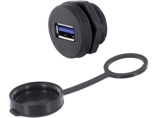 USB-stikk chassistilkobling for innbygging 1310-1017-01 M22 1310-1017-01 encitech (1 stk.)