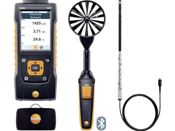 testo 440 Set1 Anemometri