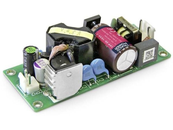 TRACO TPP 30-124A-J - AC/DC-Wandler TPP, 30 W, 85 - 264 V AC, 24 V DC, avoin runko (TPP 30-124A-J)
