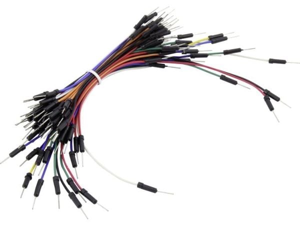 TRU COMPONENTS 98001c421 kryssledningsett flerfarget, totalt antall poler 1 (75 deler)
