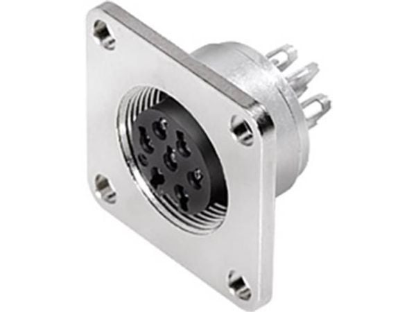 BINDER 09 0132 300 12, 3 A, 60 V, Hunstik, metallinen, IP67