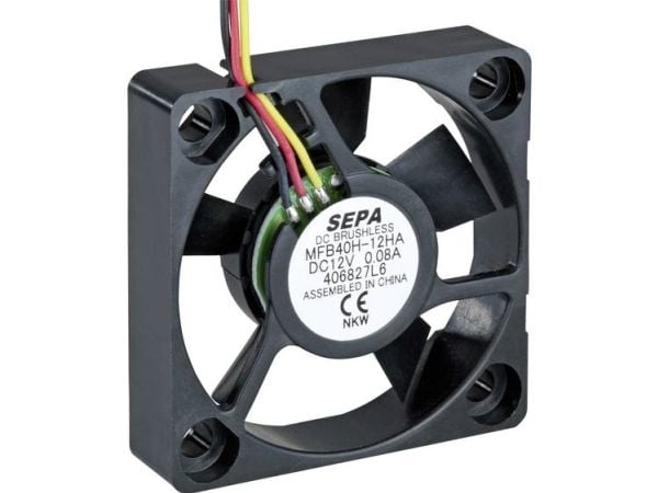 SEPA MFB40H05 axialfläkt 5 V/DC 11,0 m³/h 40 x 40 x 10 mm