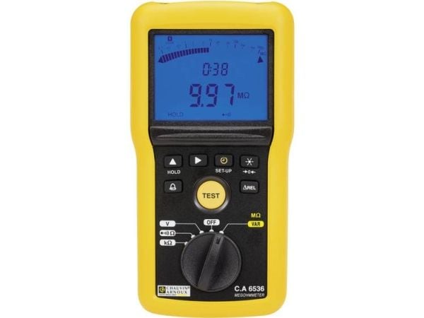 Chauvin Arnoux C.A 6536 Isolationsmåler 10 V, 100 V