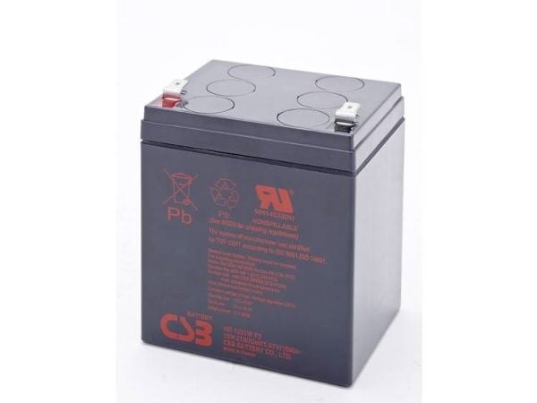 CSB HR1221WF2 - UPS-batteri - 1 x batteri - blysyre - 5 Ah