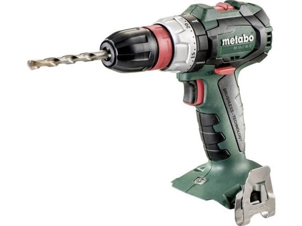 Metabo BS 18 LT BL Q - Drill/driver - trådløs - 2 hastigheter - nøkkelfri borhylse 13 mm - 75 N·m - uten batteri - 18 V - SOLO