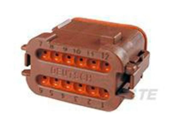 TE Connectivity Liitäntäkaapeli DT Navat yhteensä 12 DT06-12SD-EP06 1 kpl DT06-12SD-EP06 1 kpl