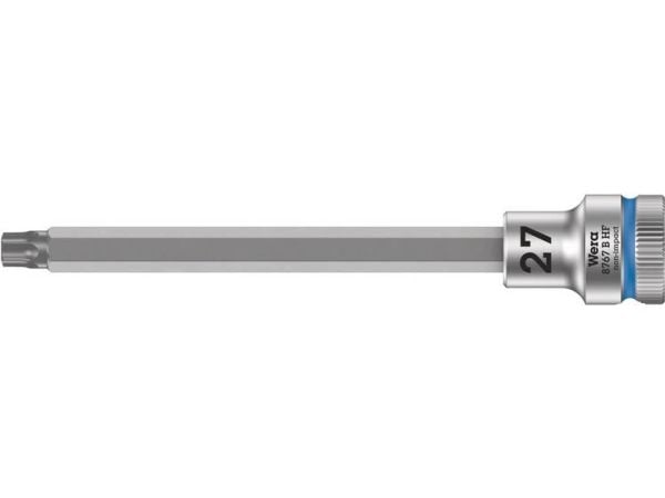 Wera 05003065001, Stikkontakt, 3/8", 1 hoder, T27, Kromvanadiumstål, Kromfarget