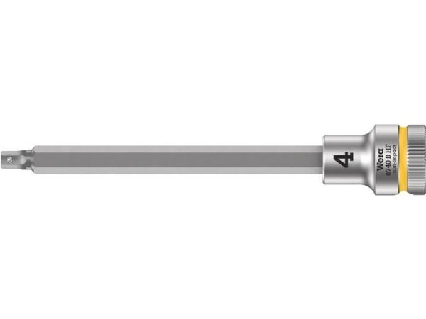 Wera 05003032001, Stikkontakt, 3/8", Metrisk, 1 hoder, 4 mm, Kromvanadiumstål