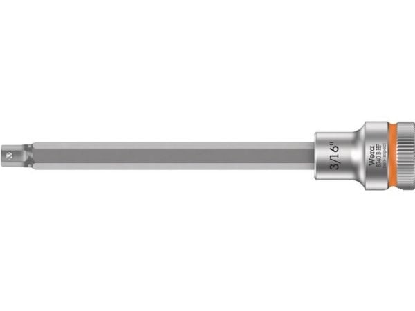 Wera 05003086001, Stikkontakt, 3/8", Imperisk, 1 hoder, 3/16", Kromvanadiumstål