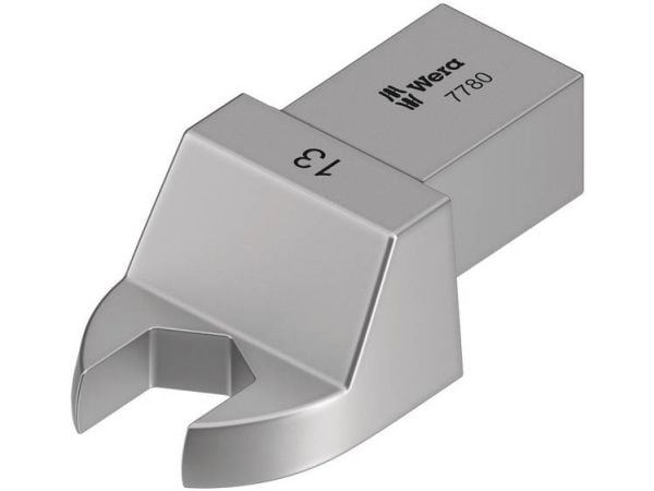 Wera 7780, Torque wrench end fitting, Sølv, 1 stykker, Chromium-Vanadium Steel (Cr-V)