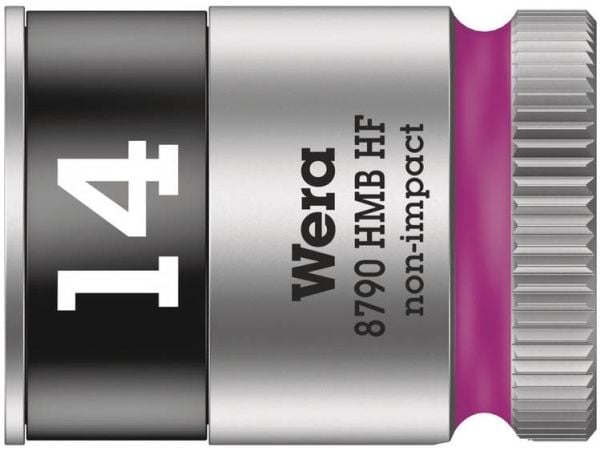 Wera 8790 HMB HF, Chromium-Vanadium Steel (Cr-V), 9,53 mm (0.375"), 1 stykker, Tsjekkisk Republikk, 21,5 mm, 2,9 cm