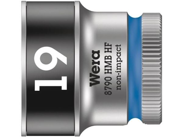 Wera 8790 HMB HF 05003753001 Ekstern sekskantnøkkelinnsats 19 mm 3/8 (10 mm)