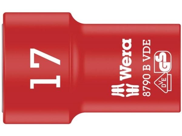 Wera 05004961001, Stikkontakt, 3/8", Metrisk, 1 hoder, 17 mm, 46 mm