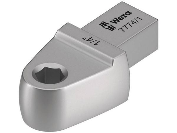 Wera 7774/1, Stikkontakt, 1/4", Imperisk, 1 hoder, 42 mm, 22 mm
