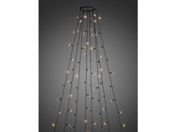 Konstsmide 6521-870, Garland, Plast, Svart, 0,4 m