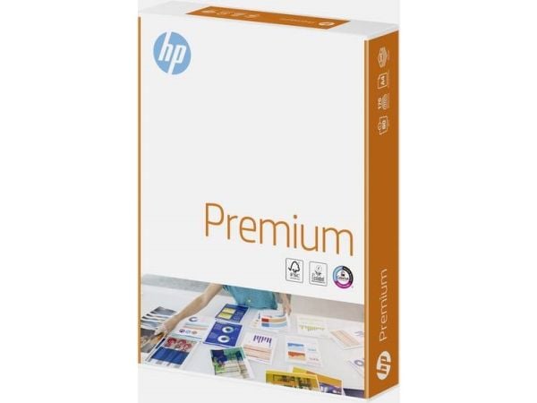 Printerpapir HP Premium A4 (210 x 297 mm) 80 g/m² hvid - (500 ark)