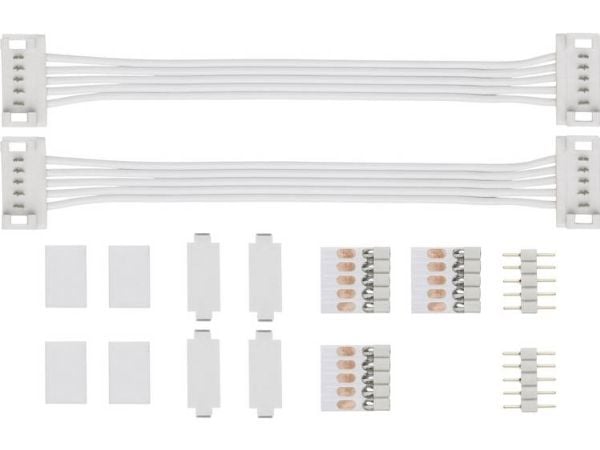 Paulmann 709.19, Kontakt, Hvit, Plast, IP20, III, 144 W