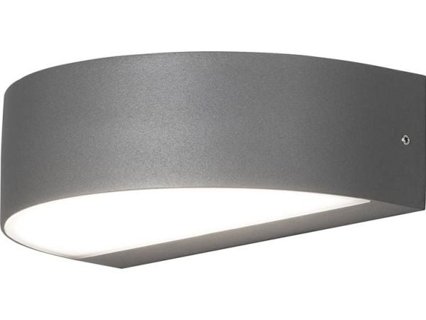 Konstsmide Monza -seinävalaisin, numerovalo, LED, antrasiitti