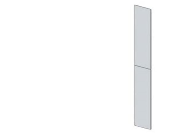 Siemens 8PQ3000-0BA51 Näyttö (L x S x K) 400 x 400 x 2000 mm Teräslevy Vaaleanharmaa 1 kpl