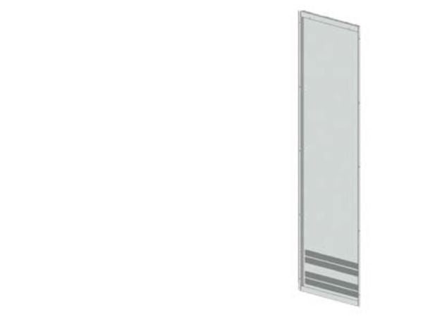 Siemens 8PQ2420-4BA02 8PQ24204BA02 bakplate (B x H) 400 x 2000 mm stålplate, 1 stk