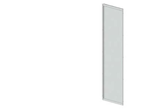 Siemens 8PQ2420-4BA01 bakpanel 400 mm x 1950 mm stålplate grå 1 stk