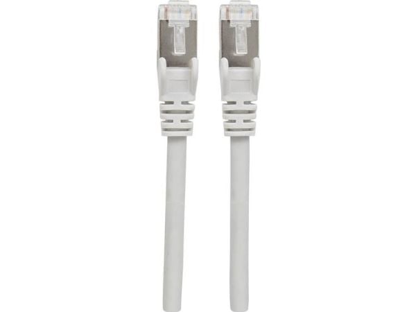 Intellinet 737296, 50 m, Cat6a, S/FTP (S-STP), RJ-45, RJ-45, Grå