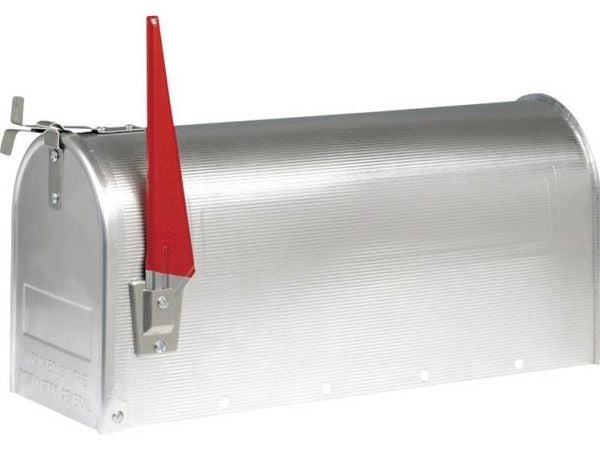 Postkasse Burg Wächter US-BOX 892 Alu Aluminium Sølv