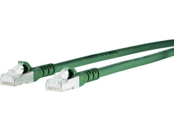 METZ CONNECT 130845B055-E, 20 m, Cat6a, S/FTP (S-STP), RJ-45, RJ-45, Grønn