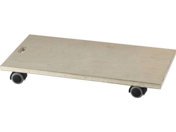 dörner + helmer 2906222 Vario Soft Transportrullevogn Bärförmåga (max.): 80 kg 500 mm x 250 mm