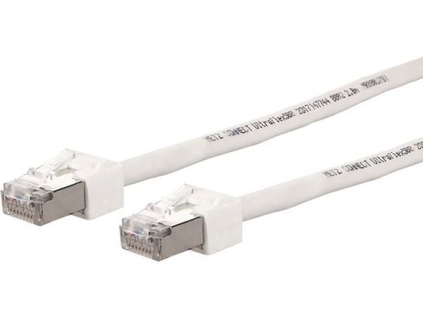BTR NETCOM Cat.6 Ultraflex500, 10m, 10 m, Cat6, S/FTP (S-STP), RJ-45, RJ-45, Hvit