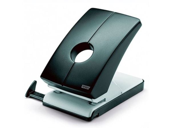 Novus B 240, 40 ark, svart, grå, metall, plast, 8 cm, A4, A5, A6, 5,5 mm