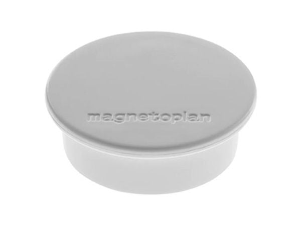 magnetoplan Discofix rundmagnet “color”, grå med massiv ferrittkjerne, ca. 2,2 kg