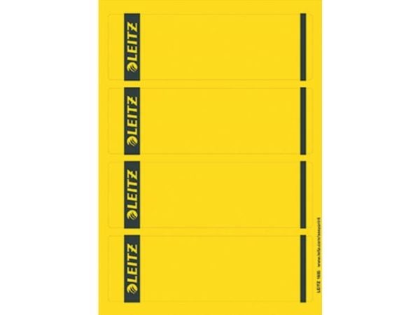 Leitz 16852015, Keltainen, Suorakulmio, Rengaskansio, Paperi, 80 g/m², 4 kpl
