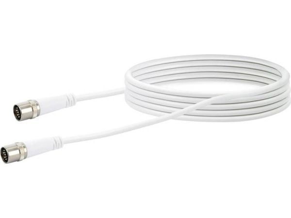 Schwaiger KDAK50532, 5 m, F, F, Hvit
