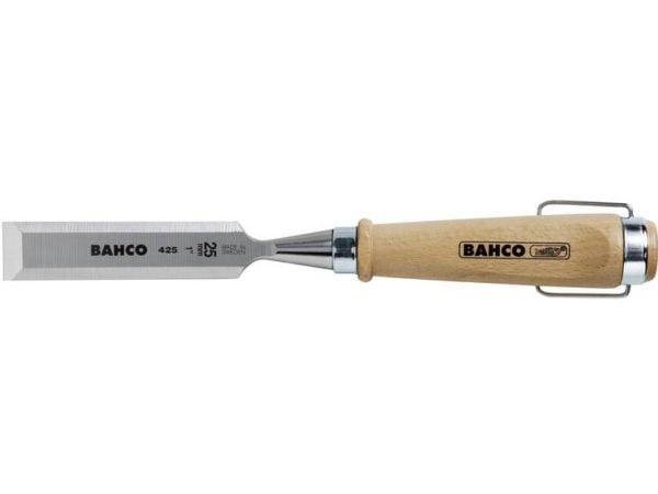 Bahco 425, Käsitaltta, Taltan reuna, Terästä, Puu, Puu, irrotettava